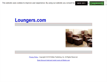 Tablet Screenshot of loungers.com